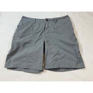 Royal Robbins Womens Gray Lightweight Outdoor Shorts Size 8 (bin JJ131)